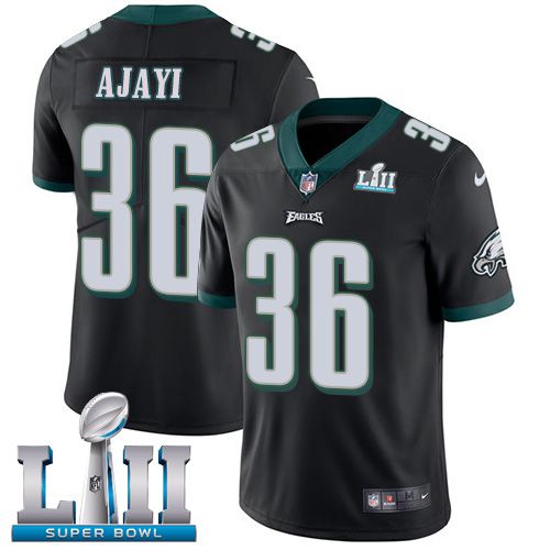 Men Philadelphia Eagles #36 Ajayi Black Limited 2018 Super Bowl NFL Jerseys->->NFL Jersey